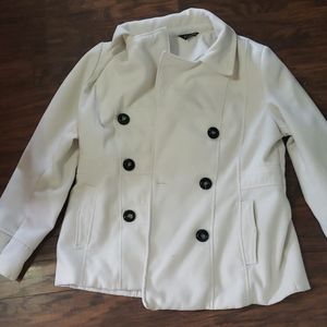 White peacoat XL